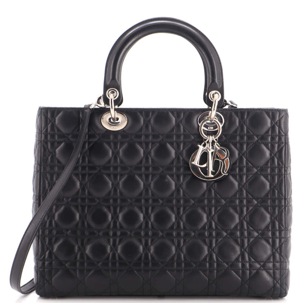 Christian Dior Large Lady Dior Bag